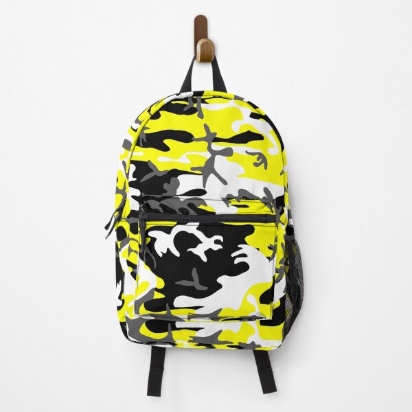 Item preview, yellow camouflage black white camo designed and sold by Gossip Rag.