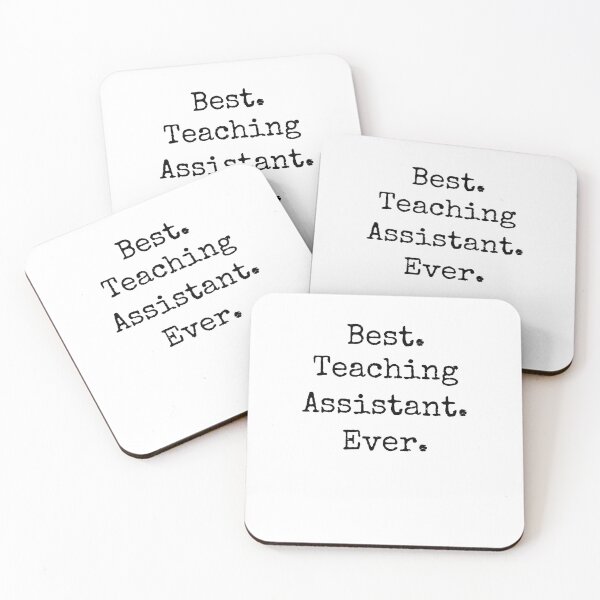 Item preview, Best teaching assistant ever vintage TA cute appreciation designed and sold by snowry.