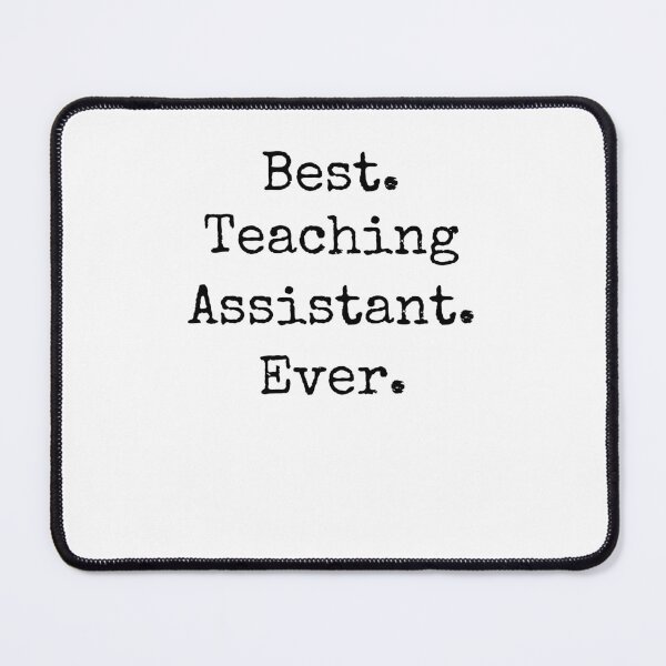 Item preview, Best teaching assistant ever vintage TA cute appreciation designed and sold by snowry.