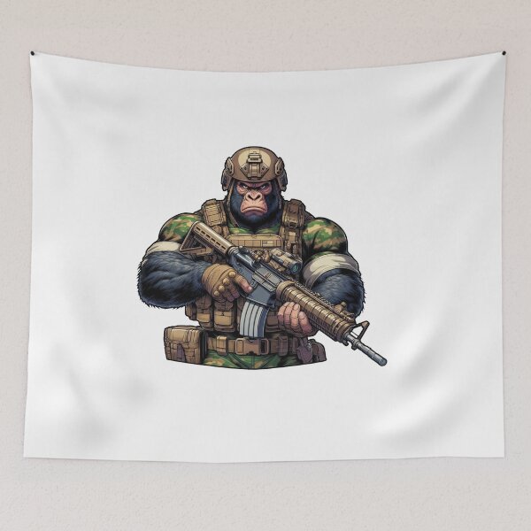 Item preview, Tactical Ape designed and sold by RAWLIFEGRAPHIC.