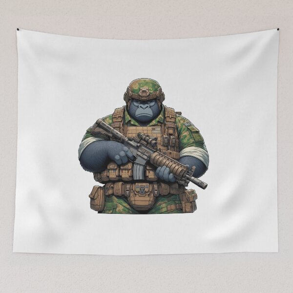 Item preview, Tactical Ape designed and sold by RAWLIFEGRAPHIC.