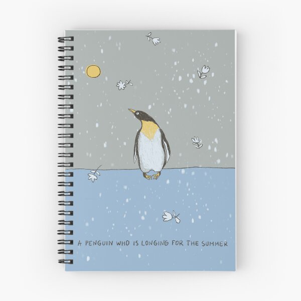 Item preview, A penguin who is longing for the summer designed and sold by AusraB.