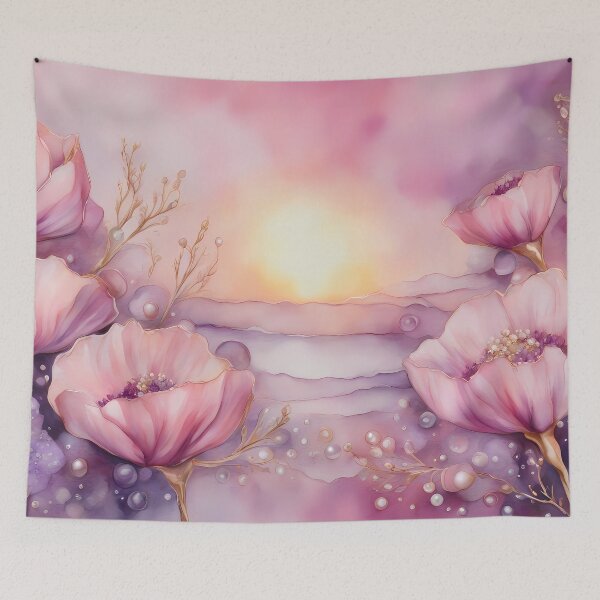 Item preview, Pink Flower Beach designed and sold by CalmnessbyChoice.