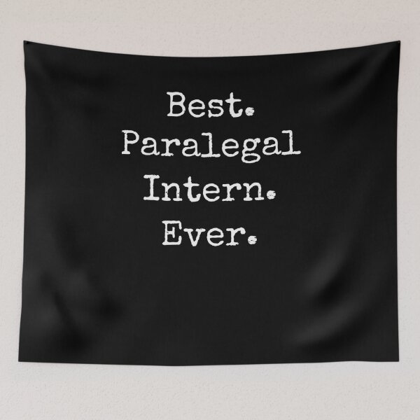 Item preview, Best Paralegal intern ever vintage funny law school intern designed and sold by snowry.