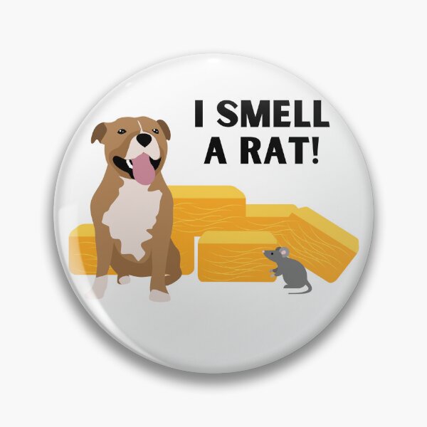 Item preview, Staffordshire Terrier I Smell A Rat Barn Hunt designed and sold by Mop Dog Designs.