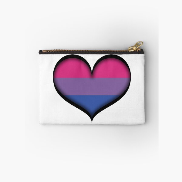 Item preview, Large Vector Heart in Bisexual Pride Flag Colors designed and sold by LiveLoudGraphic.