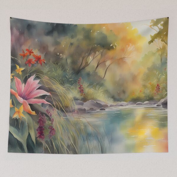 Item preview, Colorful Tarn Paradise designed and sold by CalmnessbyChoice.