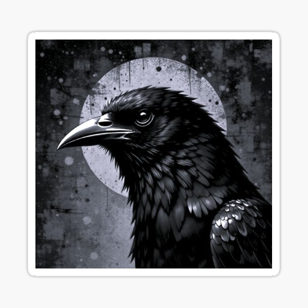 Item preview, black crow designed and sold by Dogandesighn.