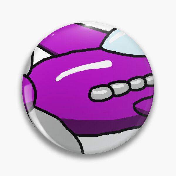 Item preview, Cartoony purple plane  designed and sold by luna-moon-emoji.
