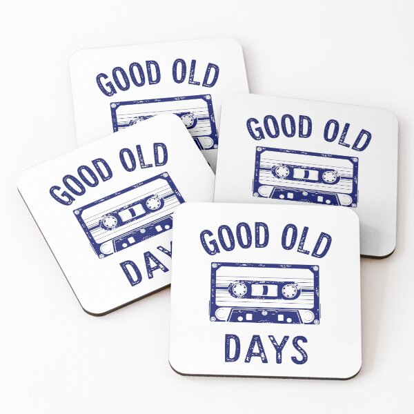 Item preview, Good Old Days - Retro cassette design designed and sold by ApriNoeScor.