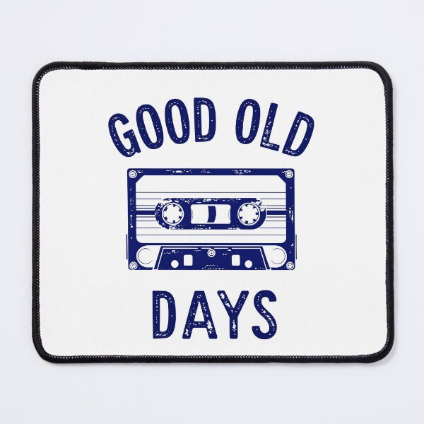 Item preview, Good Old Days - Retro cassette design designed and sold by ApriNoeScor.