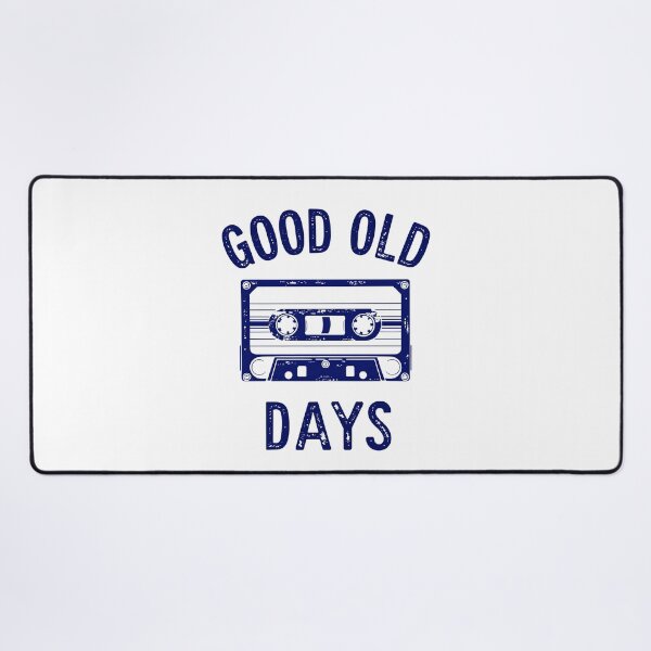 Item preview, Good Old Days - Retro cassette design designed and sold by ApriNoeScor.