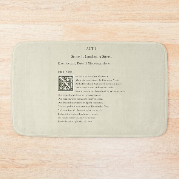 Item preview, Richard III Shakespeare designed and sold by Gopherstown, OR.