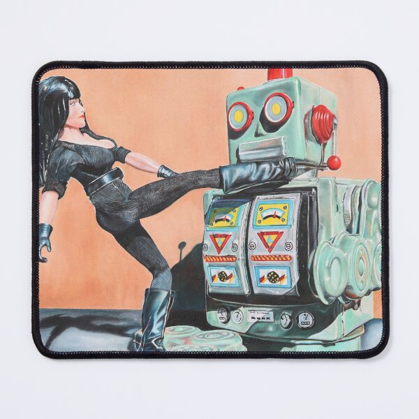Item preview, Tura Satana vs Robot 2000 designed and sold by Paul Erlandson Art.