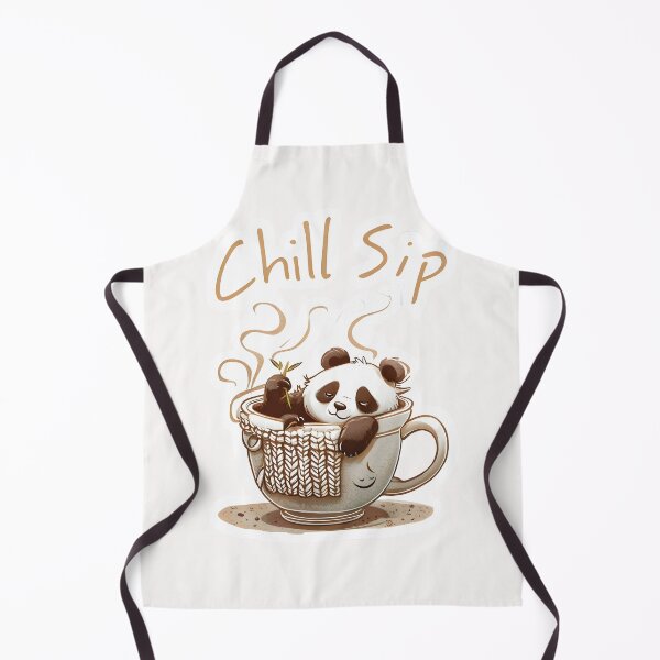 Item preview, Chill sip Panda in a cup designed and sold by PrettyDecor.