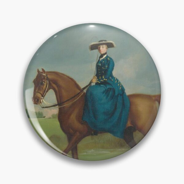 Item preview, The Countess of Coningsby in the Costume of the Charlton Hunt by George Stubbs designed and sold by Vintage Designs +.