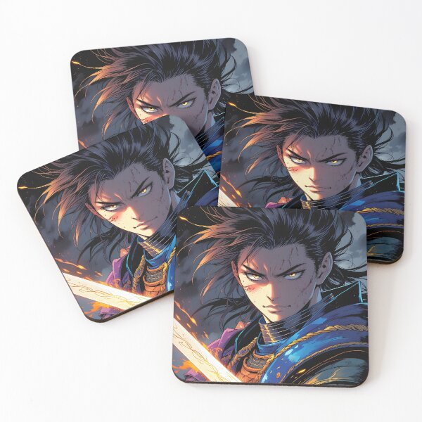 Item preview, anime manga art warrior designed and sold by  Mudikeys.