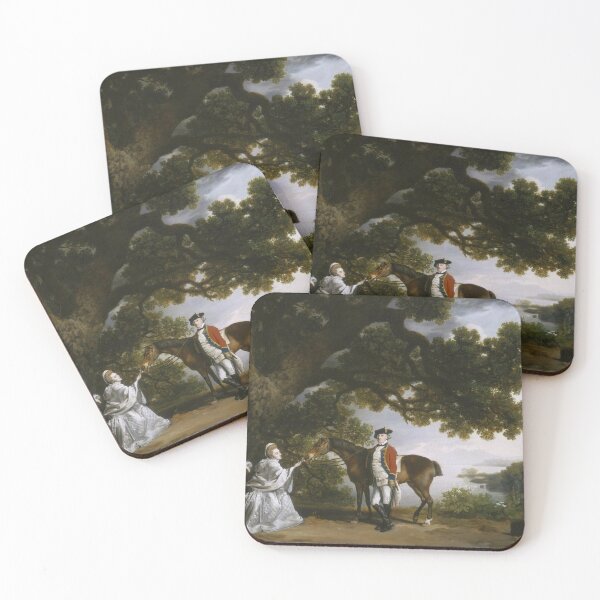 Item preview,  Captain Samuel Sharpe Pocklington with His Wife  by  George Stubbs designed and sold by Vintage Designs +.