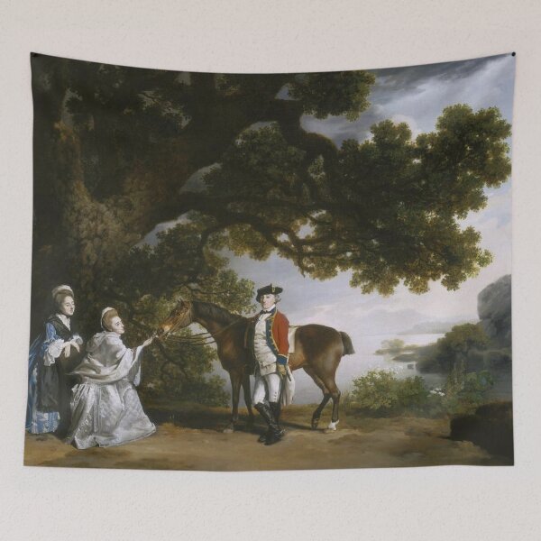 Item preview,  Captain Samuel Sharpe Pocklington with His Wife  by  George Stubbs designed and sold by Vintage Designs +.
