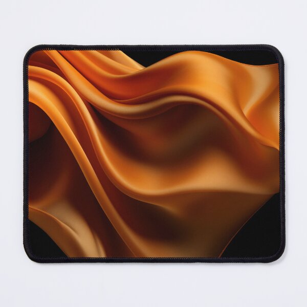 Item preview, Graceful orange fabric designed and sold by anytka.