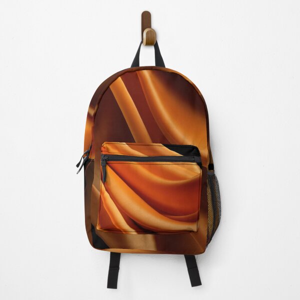 Item preview, Graceful orange fabric designed and sold by anytka.