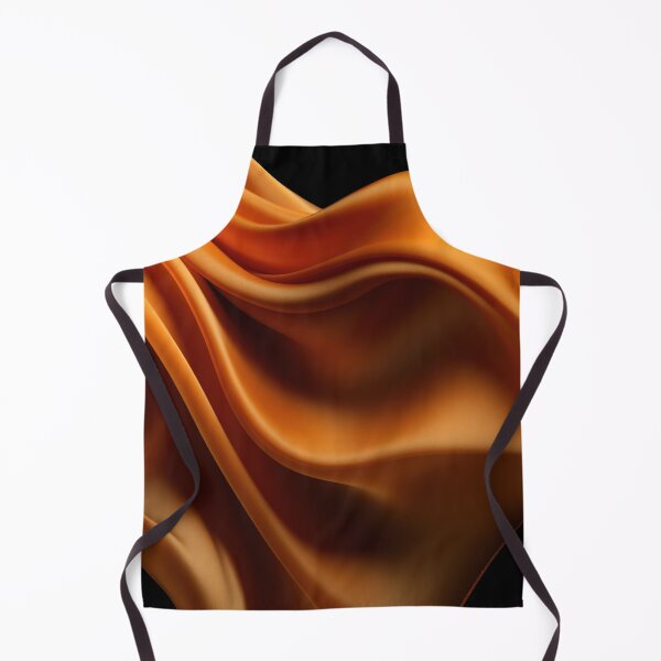Item preview, Graceful orange fabric designed and sold by anytka.