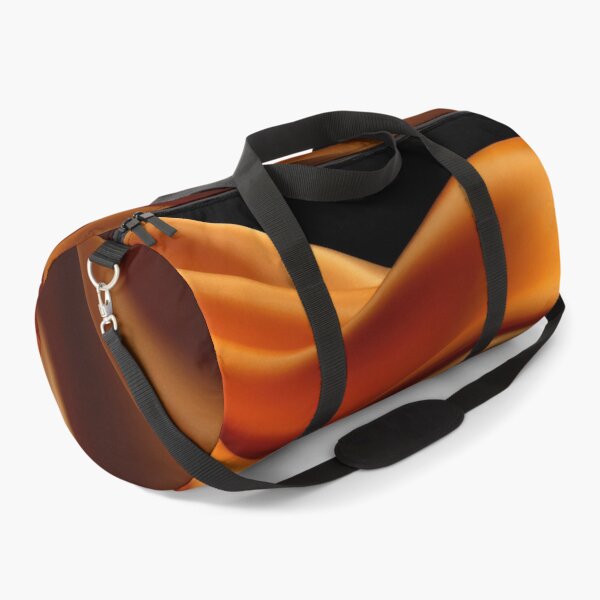 Item preview, Graceful orange fabric designed and sold by anytka.