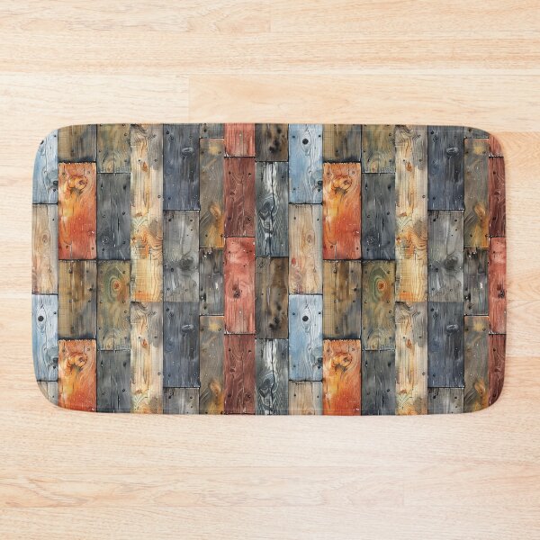 Item preview, Rustic Wooden Plank Patchwork Texture designed and sold by NTGUILTY.