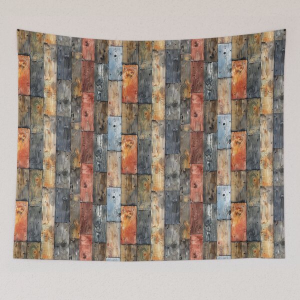 Item preview, Rustic Wooden Plank Patchwork Texture designed and sold by NTGUILTY.
