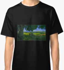 Rural area drawn Art Classic T-Shirt