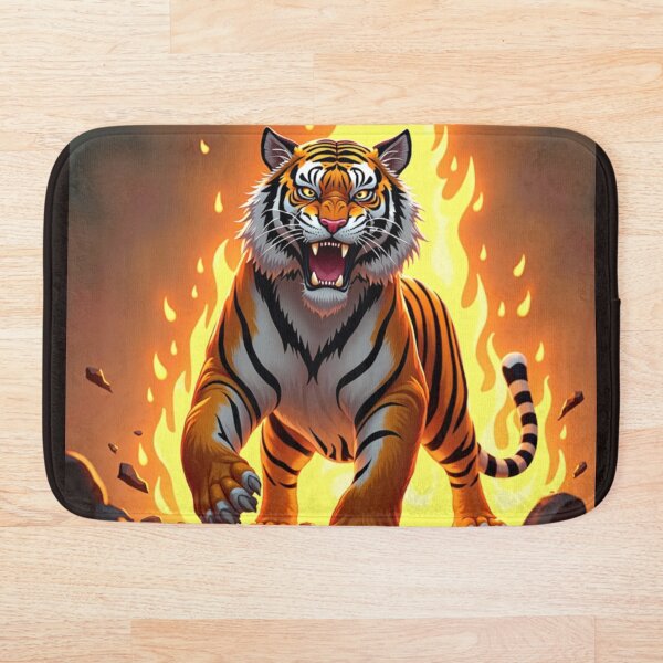 Item preview, Tiger On Fire designed and sold by ZZTees.
