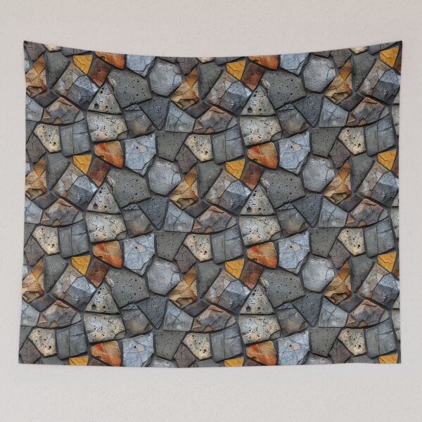 Item preview, Abstract Cracked Stone Mosaic Texture designed and sold by NTGUILTY.
