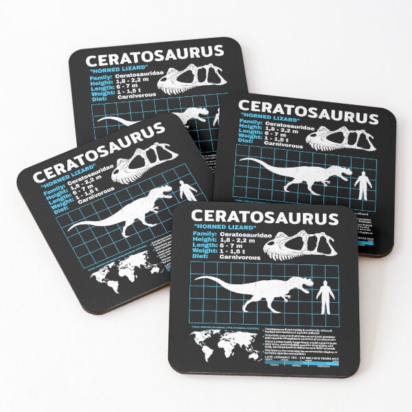 Item preview, Ceratosaurus Fact Sheet designed and sold by NicGrayGraphic.