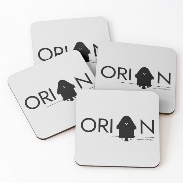 Item preview, Orion. Artemis Program. NASA ESA Typographic Logo designed and sold by BGALAXY.