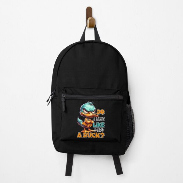 Item preview, Do I Look Like I Give a Duck? Funny Sarcastic Duck Illustration designed and sold by Aredbox.