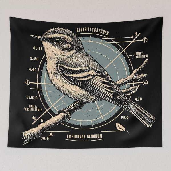 Item preview, Alder Flycatcher 2 designed and sold by theAVIARY7.