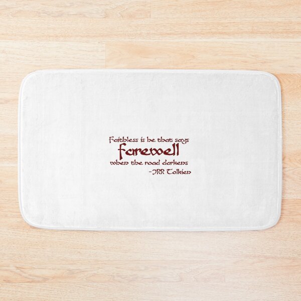 Item preview, Faithless Tolkien Quote T-Shirt - Dark Road Farewell Tee designed and sold by Scott Auld's Merch Shop.