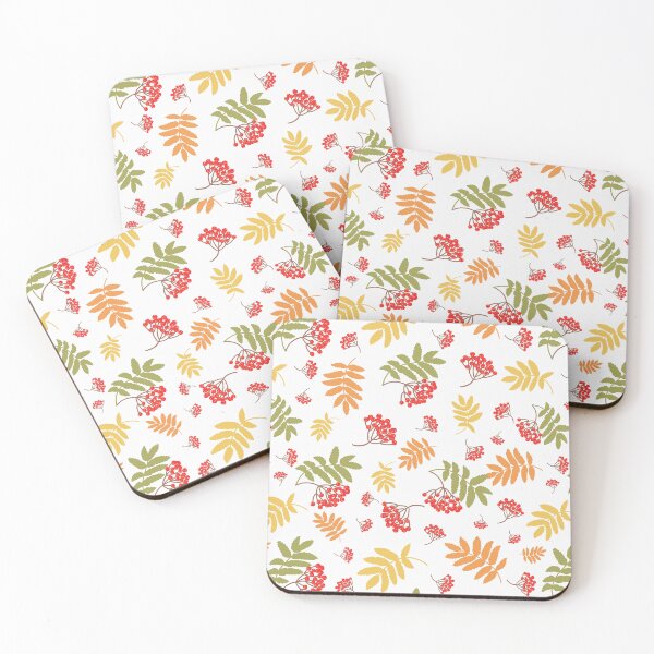 Item preview, Rowan berries and leaves designed and sold by AusraB.