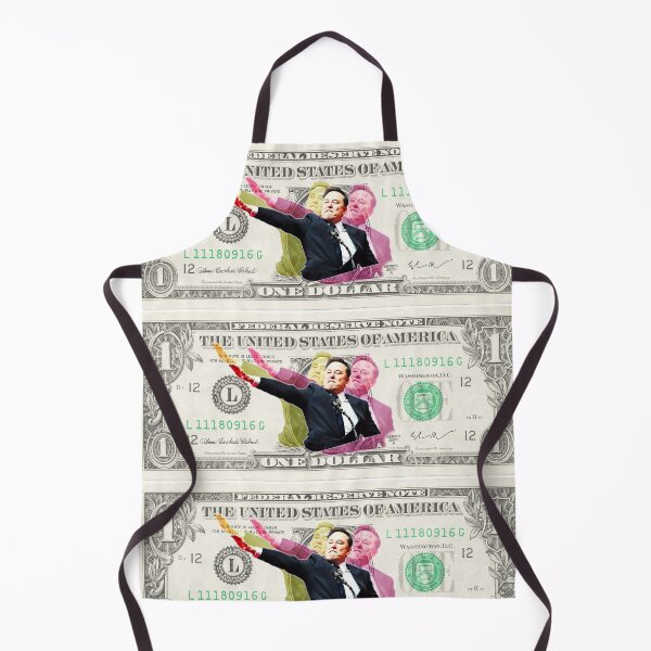 Item preview, Elon Musk Dollar Collage – Bold Pop Art Satire designed and sold by FatGiantCat.