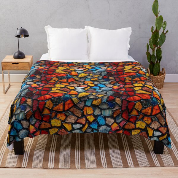 Item preview, Colorful Mosaic Stained Glass Art  designed and sold by NTGUILTY.