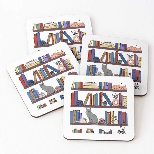 Item preview, A Cat's Meow Bookshelf designed and sold by WhimsicalStix.