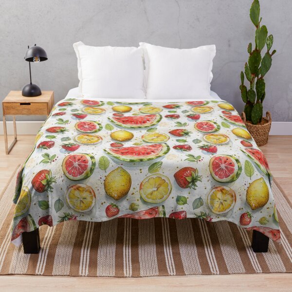 Item preview, Watermelon Slice & Lemon Pattern designed and sold by NTGUILTY.