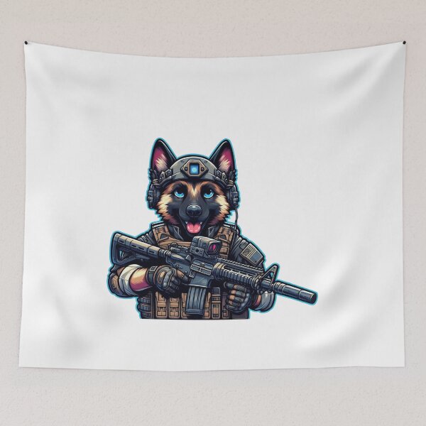 Item preview, Tactical Dog designed and sold by RAWLIFEGRAPHIC.