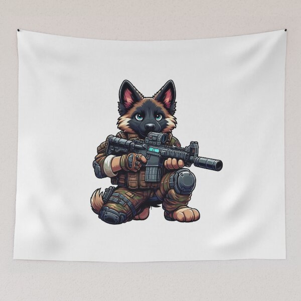 Item preview, Tactical Dog designed and sold by RAWLIFEGRAPHIC.