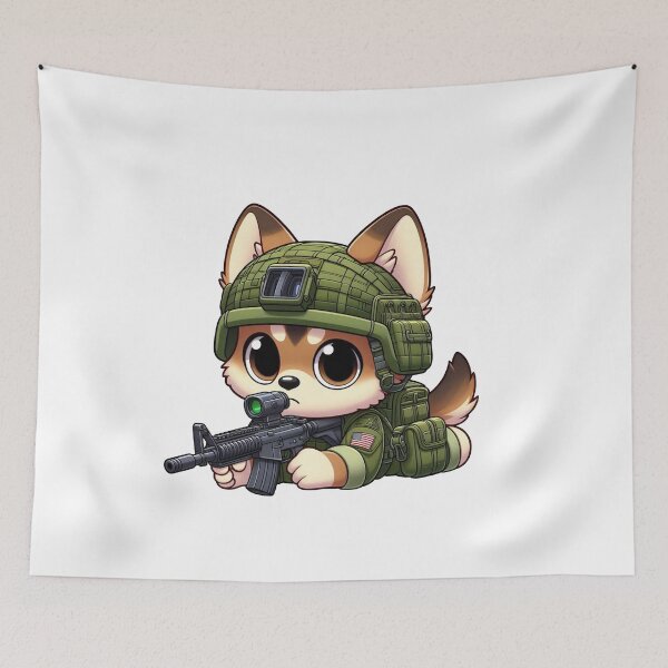 Item preview, Tactical Dog designed and sold by RAWLIFEGRAPHIC.