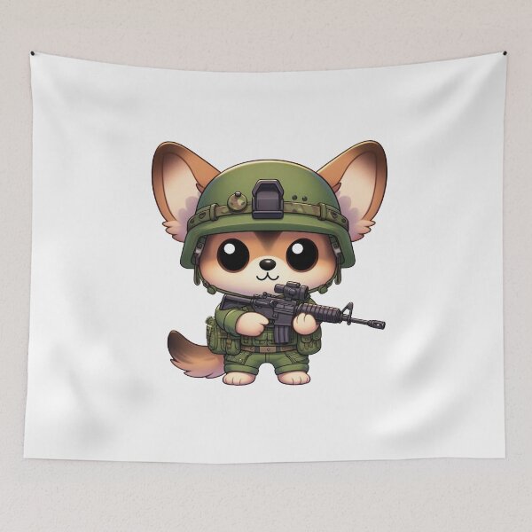 Item preview, Tactical Dog designed and sold by RAWLIFEGRAPHIC.