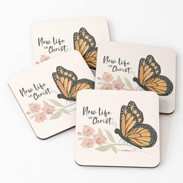 Item preview, New Life in Christ - II Corinthians 5:17 designed and sold by Willow & Grace Designs.
