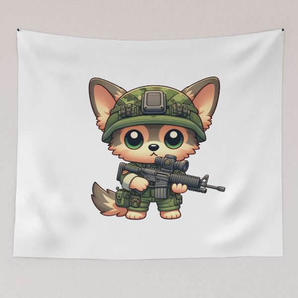 Item preview, Tactical Dog designed and sold by RAWLIFEGRAPHIC.