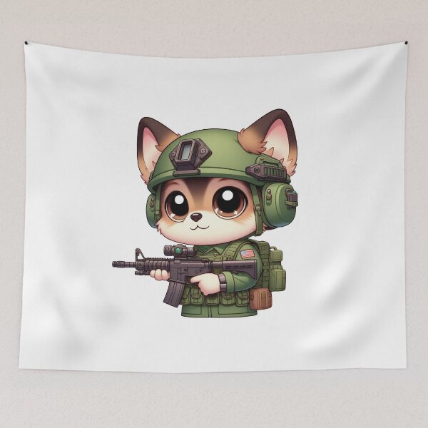 Item preview, Tactical Dog designed and sold by RAWLIFEGRAPHIC.