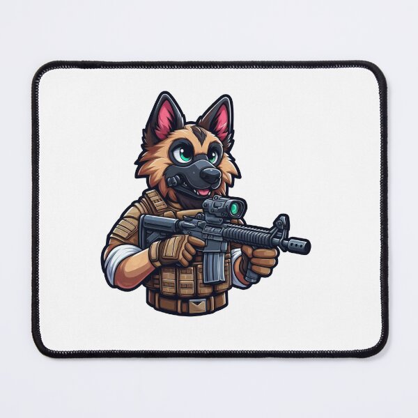 Item preview, Tactical Dog designed and sold by RAWLIFEGRAPHIC.
